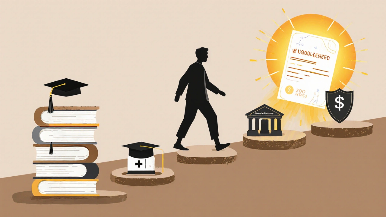 Cesta k legálnímu masérskému povolání: vzdělání, hygiena, účet a pojištění jako kroky vpřed.