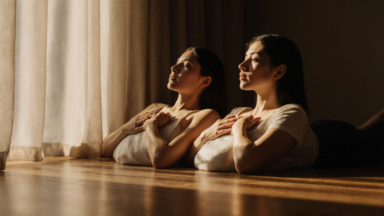 Tantrické dýchání pro páry: Jak synchronizací dechu obnovíte hlubokou blízkost