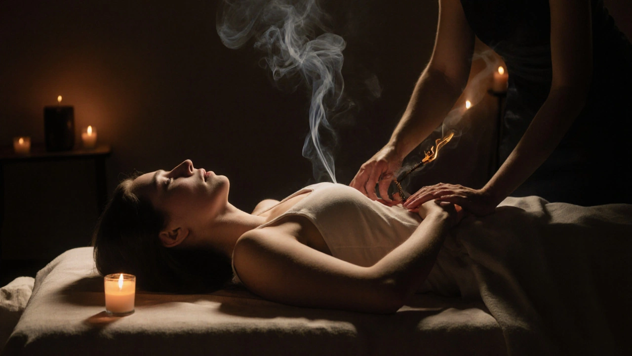 Yoni masáž a psychosomatika: Jak dotek pomáhá emocím