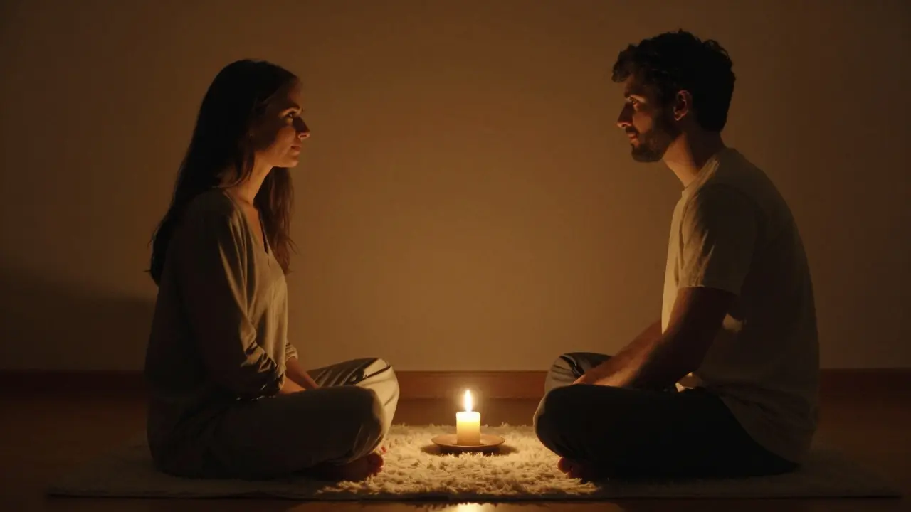 Oční kontakt a tantrické zrcadlení: Cvičení pro dva, která prohloubí váš vztah