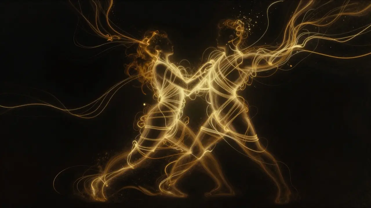 Abstraktní zobrazení toku energie a vazby